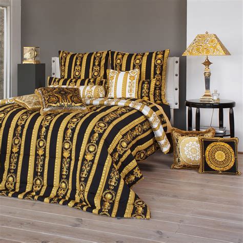 versace gold bedding|Versace bedding collection.